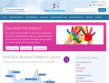 Tablet Screenshot of hertsmere-children.co.uk